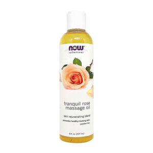 NOW Foods Solutions Tranquil Rose Massage Oil – 8 Fluid Ounces