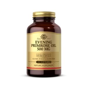 SOLGAR Evening Primrose Oil, 500 mg, 180 Softgels