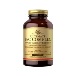 SOLGAR Ultimate B+C Complex, Support For Busy Lifestyles