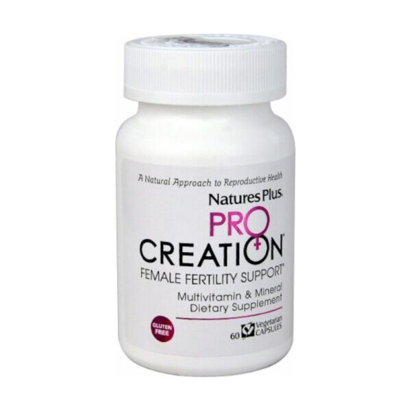 NATURES PLUS ProCreation* Female Fertility Support, 60 Caps