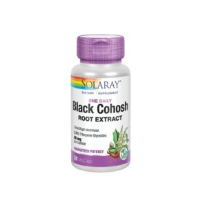 SOLARAY Black Cohosh Root Extract 80 mg, One Daily, 30 Veg Caps