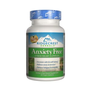 RIDGECREST HERBALS Anxiety Free