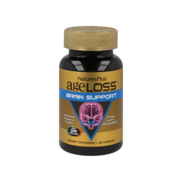 NATURES PLUS, AgeLoss, Brain Support, 60 Caps