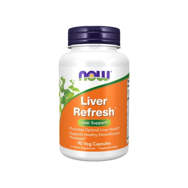 NOW Liver Refresh, Liver Support,180 Veg Caps,